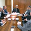 نشست اولین جلسه سالجاری  مدیران کاروانهای حج تمتع اردبیل 