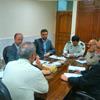 جلسه هماهنگی مدیران کاروان های حج تمتع استان با پلیس فرودگاه اردبیل 