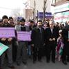حضور گسترده کارکنان و کارگزاران زیارتی حج و زیارت استان اردبیل در راهپیمائی 22 بهمن