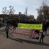 حضور گسترده کارکنان و کارگزاران زیارتی حج و زیارت استان اردبیل در راهپیمائی 22 بهمن