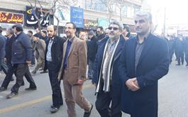 حضور مردم اردبیل در راهپیمائی امروز بر علیه اغتشاشگران 