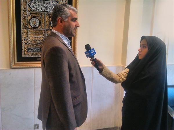 ثبت نام اربعین تا  آبان  ادامه دارد ؛  مصاحبه مدیر حج و زیارت استان با خبرگزاری صدا و سیمای استان 
